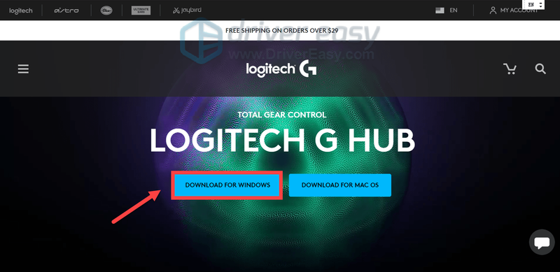 wie man Logitech G HUB neu installiert