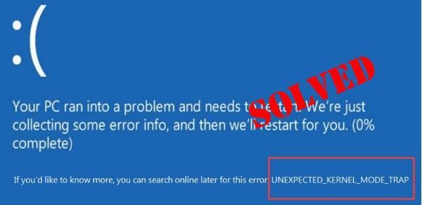 (RISINĀTS) Negaidīta kodola režīma slazdošanas BSOD kļūda sistēmā Windows 10