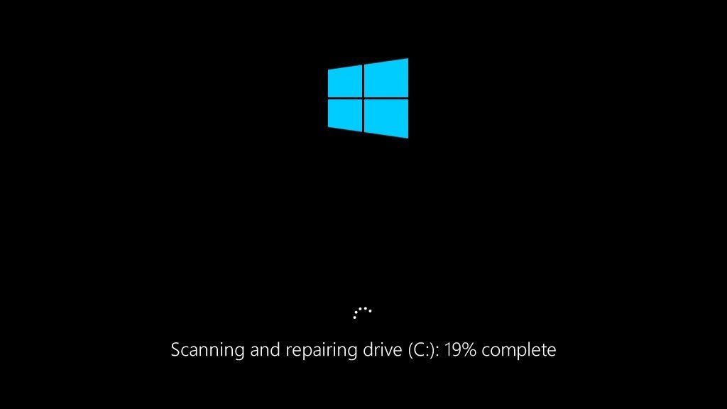 (Atrisināts) Diskā iestrēgušās problēmas skenēšana un labošana operētājsistēmā Windows 10