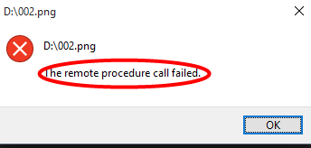 La trucada de procediment remot ha fallat (resolt)