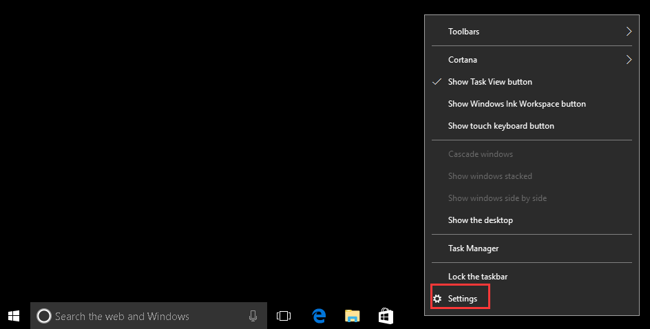 Windows 10 Taskleiste nicht ausgeblendet (gelöst)