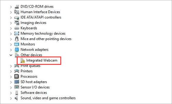 So beheben Sie, dass die integrierte Webcam unter Windows 10 nicht funktioniert