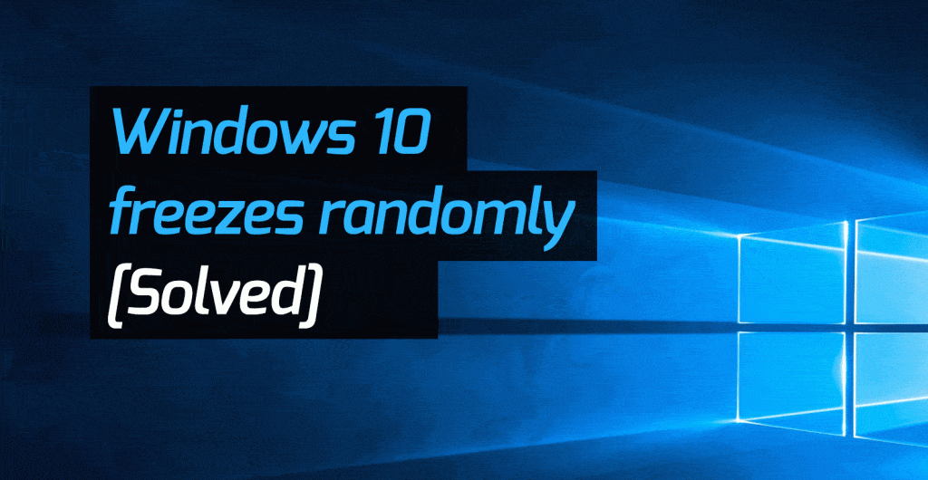 Windows 10 friert zufällig ein (gelöst)