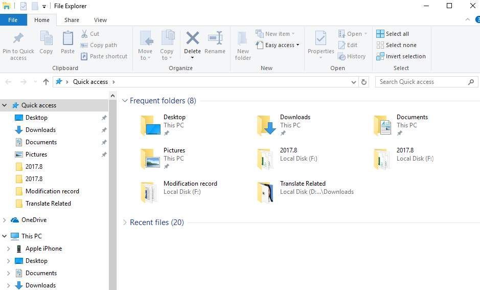File Explorer ei reageeri Windows 10-s (lahendatud)