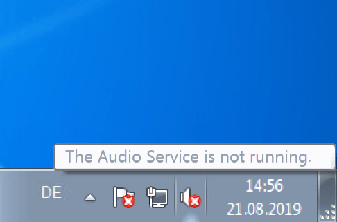(Riješeno) Audio usluga nije pokrenuta u sustavu Windows 7