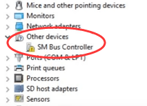 (Atrisināts) SM kopnes kontrollera draivera problēmas sistēmā Windows 10
