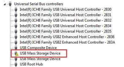 Отстранете проблема с драйвера на USB устройство за масово съхранение