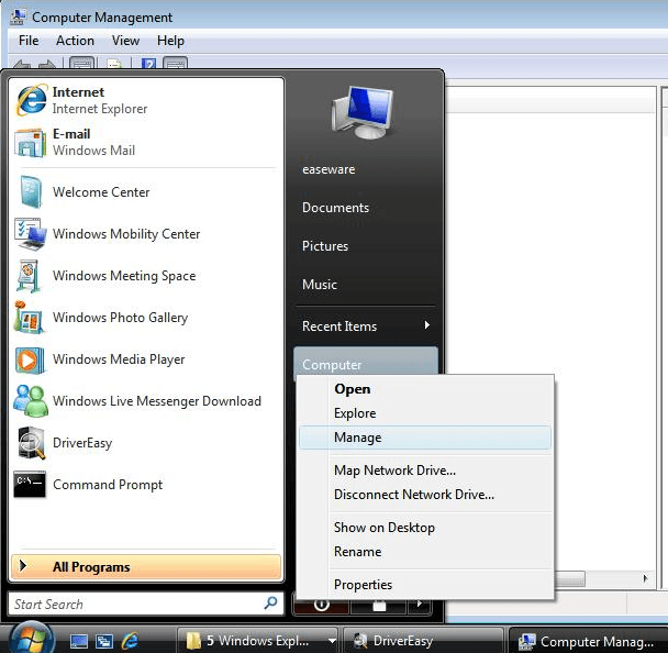 Kako ručno ažurirati upravljačke programe u sustavu Windows Vista