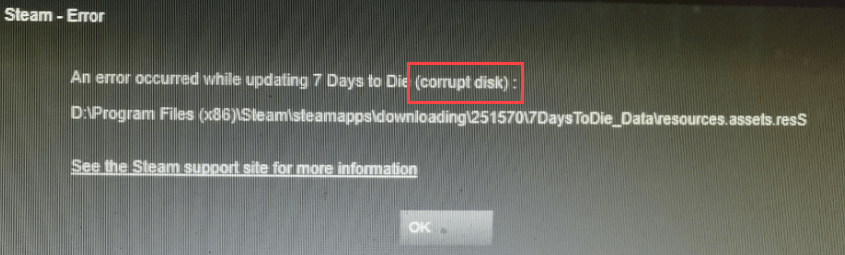Hoe u Steam Corrupt Disk Error eenvoudig kunt oplossen