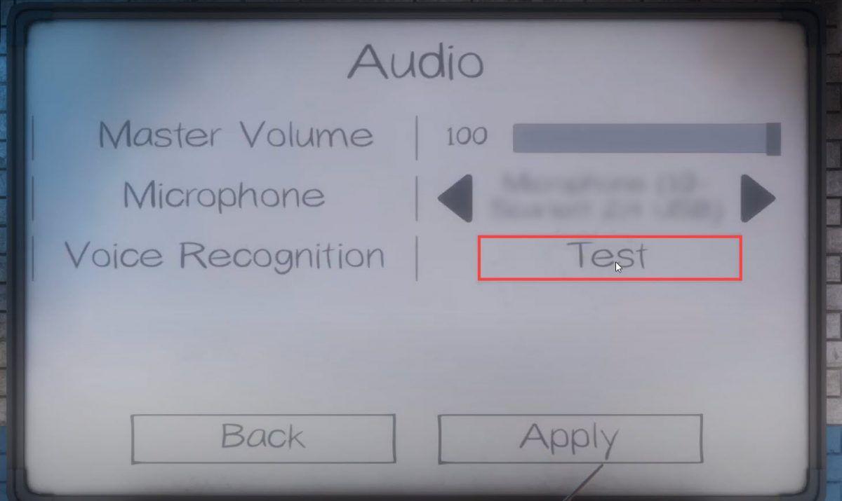controlla le impostazioni audio del gioco La chat vocale di Phasmophobia non funziona