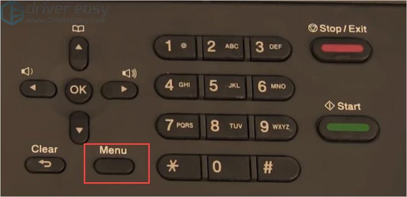 Configuration Wifi de l'imprimante Brother et téléchargement du pilote