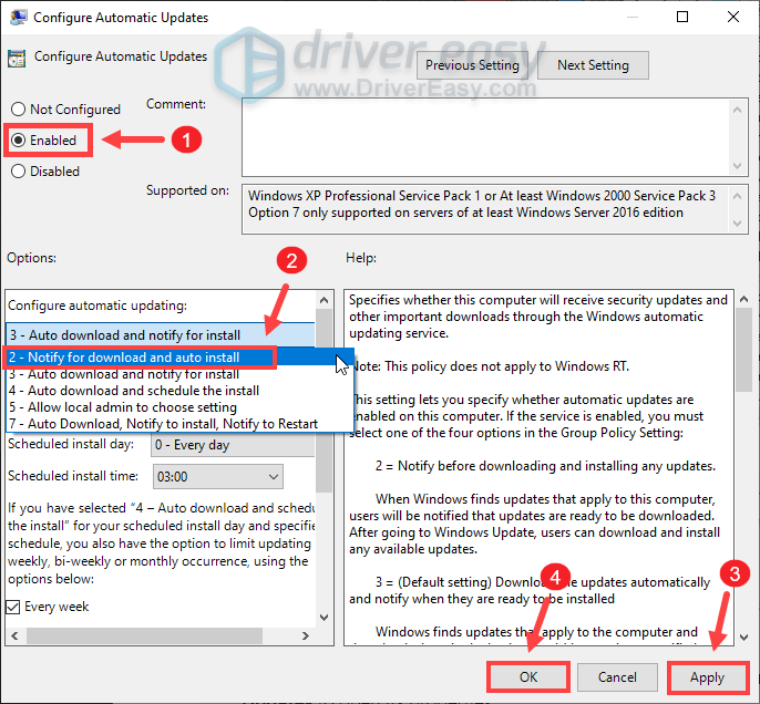 hvordan deaktiverer du automatiske oppdateringer for Windows