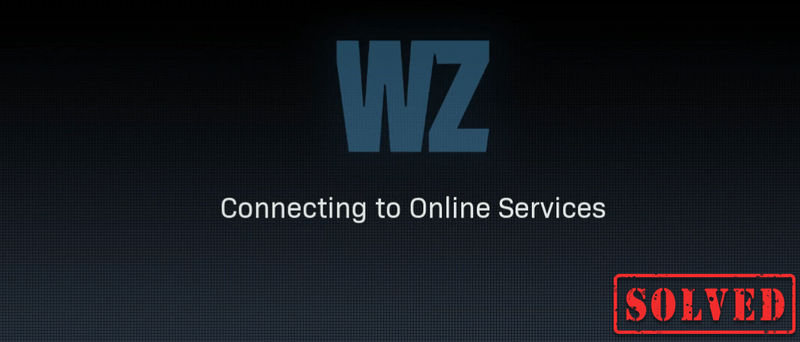 [VYŘEŠENO] Warzone se zasekl při připojování k online službám 2022