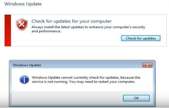 L'actualització de Windows no pot comprovar actualment si hi ha actualitzacions [RESOLUT]