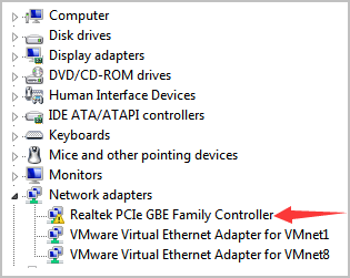 Controladors del controlador de la família Realtek PCIe GBE per a Windows 10, 7...