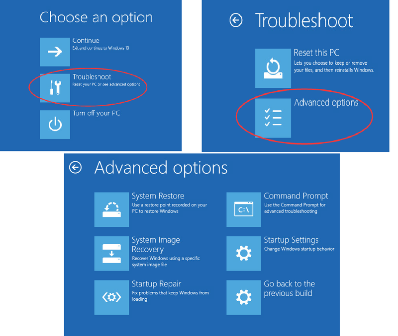Com accedir al menú d'Opcions d'arrencada a Windows 10 [Resolt]
