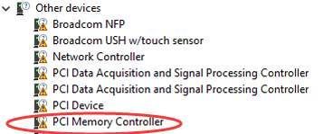 Com solucionar els problemes del controlador del controlador de memòria PCI