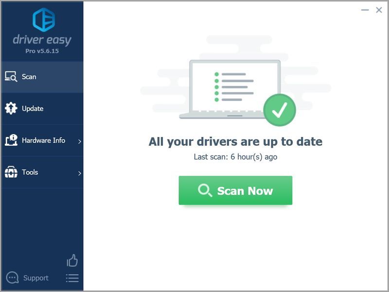 Driver Easy Scan acum
