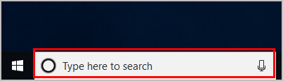 Corrección: falta la barra de búsqueda de Windows 10