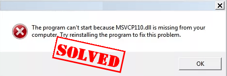 Com corregir que falta MSVCR110.dll [Guia avançada]