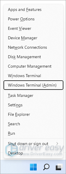 Administrador del terminal de Windows
