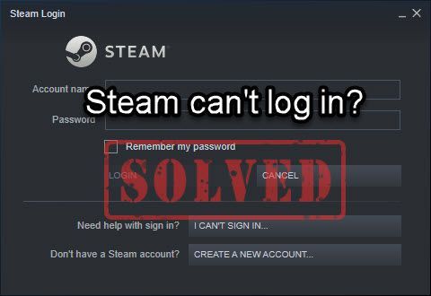 [RATKAISTU] Steam ei voi kirjautua sisään
