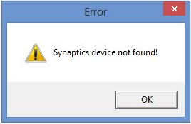 [Resolt] No s'ha trobat el dispositiu Synaptics!
