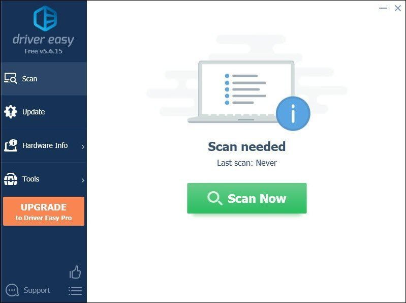 Driver Easy를 사용하여 자동으로 네트워크 어댑터 드라이버 업데이트