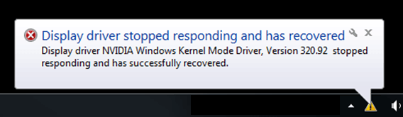 Korjaa NVIDIA Windows Kernel Mode -ohjain lakkasi vastaamasta -ongelma