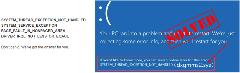[RATKAISTU] dxgmms2.sys Blue Screen -virhe Windows 10:ssä
