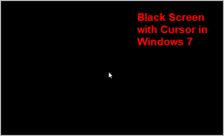 [Düzeltildi] İmleçli Windows 7 siyah ekranı | Hızlı ve Kolay