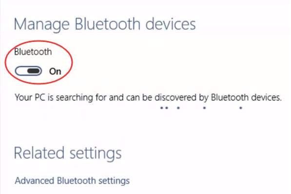 El Bluetooth no es pot desactivar a Windows 10 [Resolt]