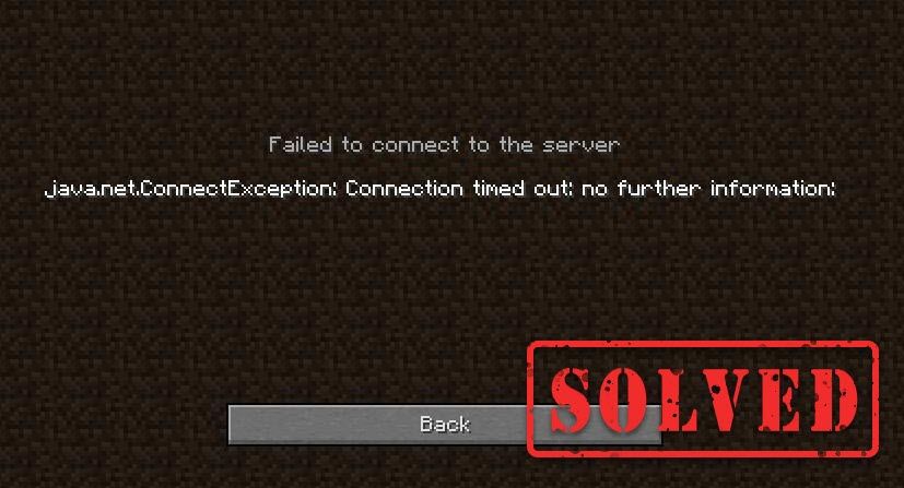 minecraft can t connect server