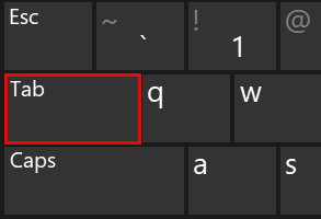 (Lahendatud) Tab-klahv ei tööta Windows 10-s