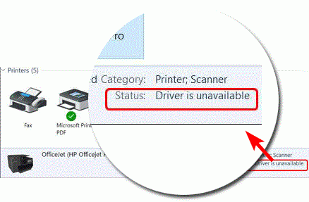 (РЕШЕНО) Драйверът на принтера не е наличен в Windows