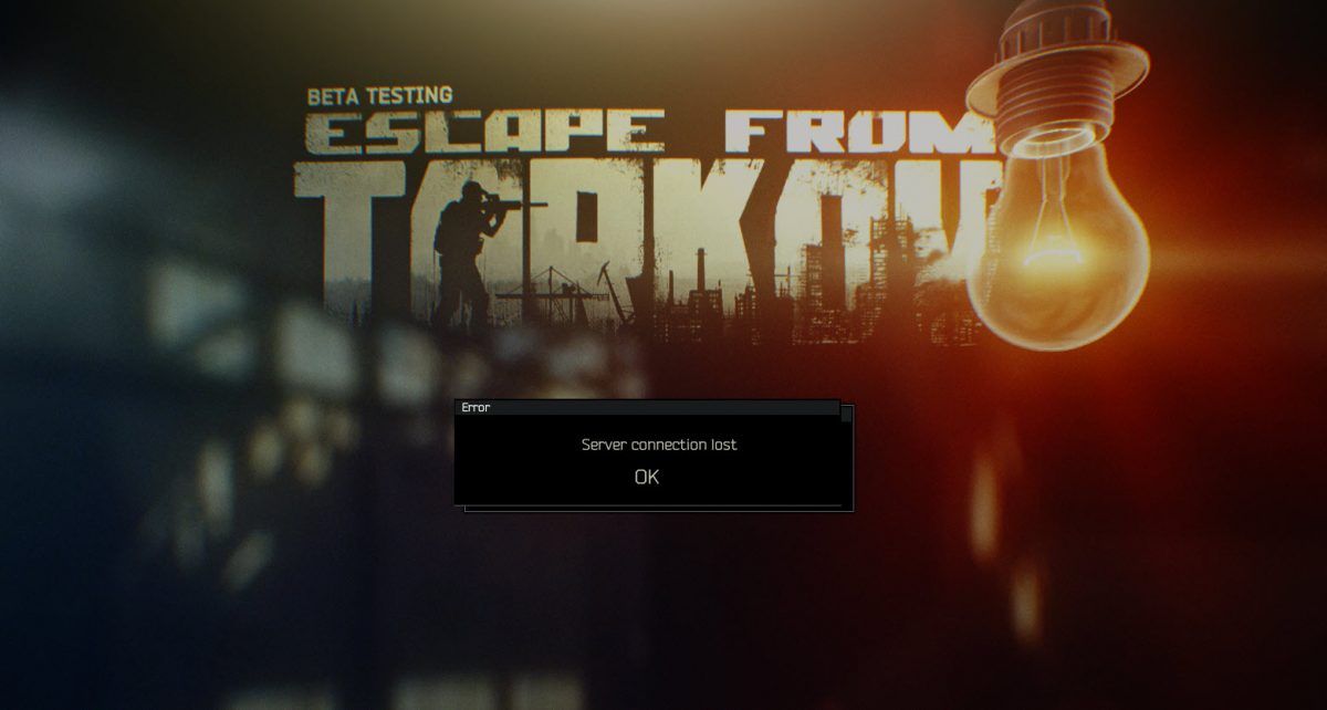 server connection lost escape from tarkov quick