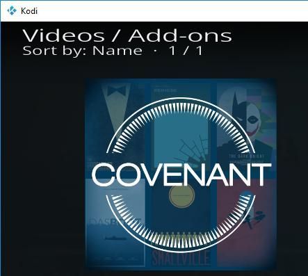 Kako namestiti Covenant na Kodi