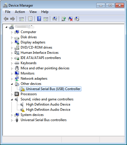 Actualitzeu els controladors després d’una instal·lació neta del Windows 7