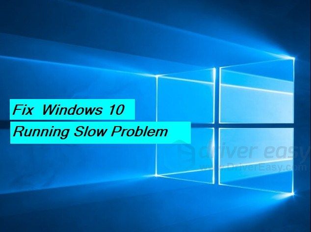 Windows 10 toimii hitaasti (SOLVED)
