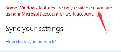 Windows 10 Sync-innstillinger gråtonet (løst)